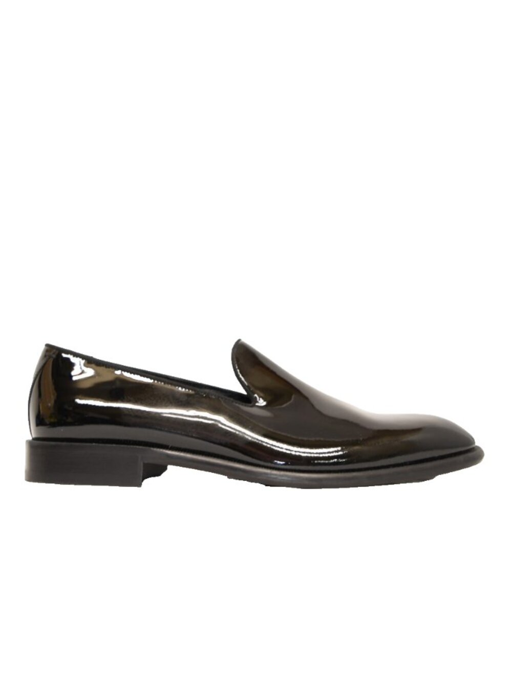 New! Boss Hugo Derrek Patent Leather Venetian Loafer 9.5 US DD546 Made in Italy